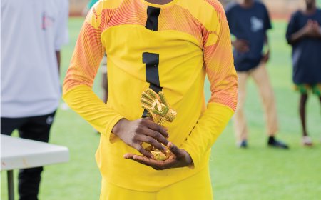 Safe Hands at the Back: Prince Teye Wins Best Goalkeeper Award