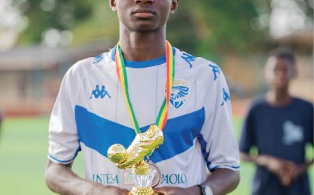 Goal Machine: Swabiru Iddrisu Claims Golden Boot with 8 Goals