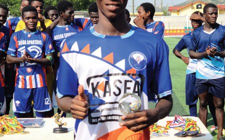 Boakye Danquah Claims Top Scorer Award at the 2025 PJMOT U-17 Tournament