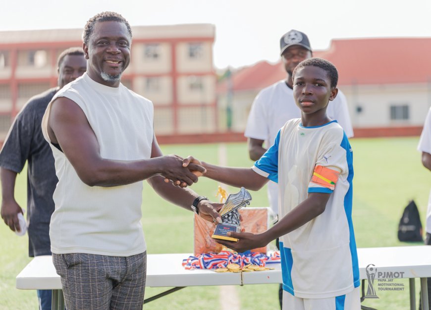 Defensive Midfield Excellence: Abdul Hameed Shafui Named MVP of the Maiden PJMOT Eastern Region U-13 Tournament