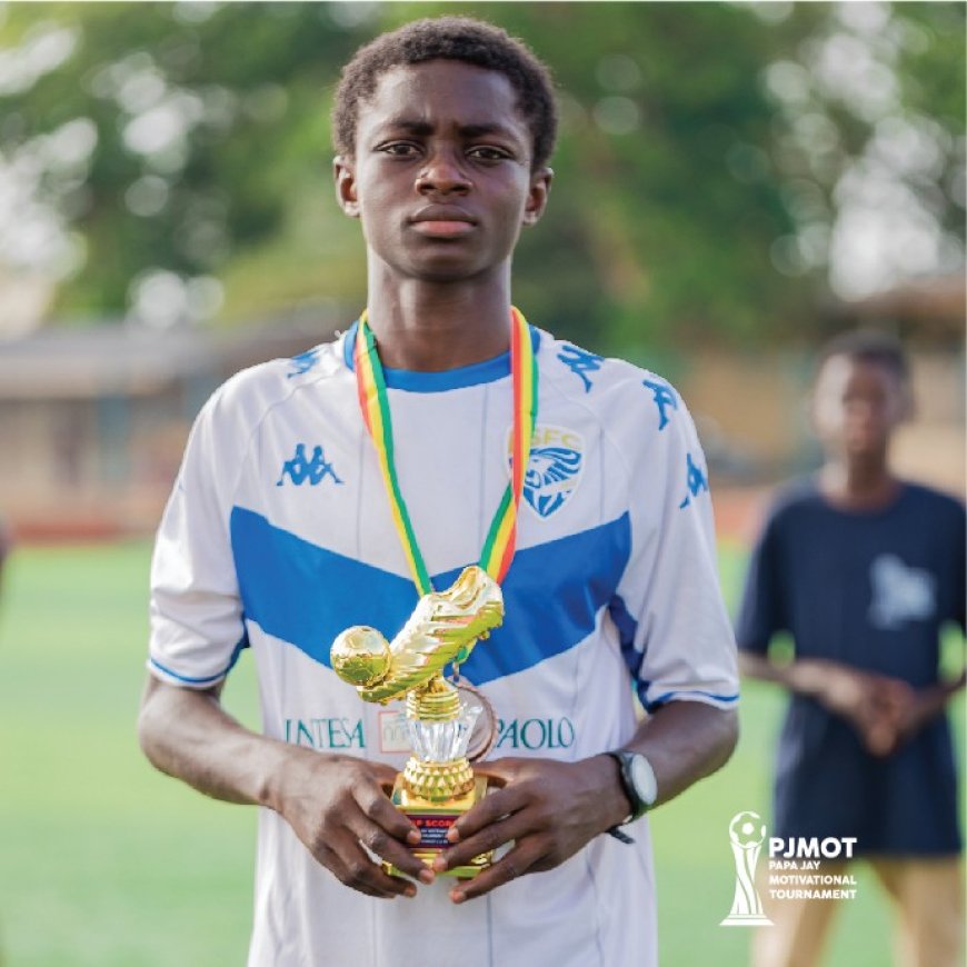 Goal Machine: Swabiru Iddrisu Claims Golden Boot with 8 Goals