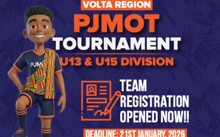 Registration Opens for the Maiden PJMOT Volta Region Tournament
