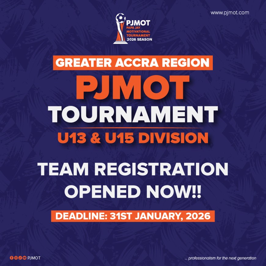 Registration Opens for PJMOT 2026 – Greater Accra Region