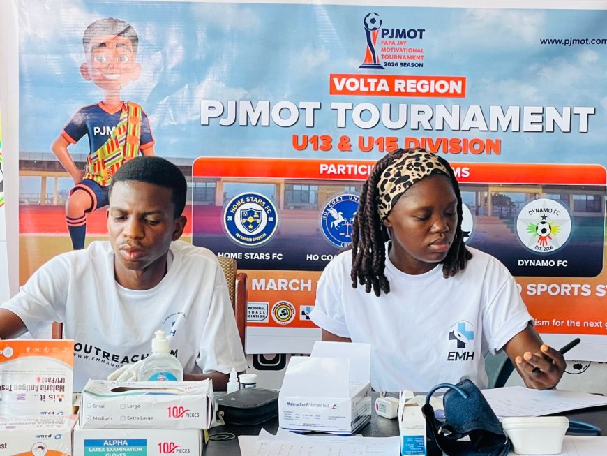 PJMOT Volta Region: A Historic Medical Screening Success