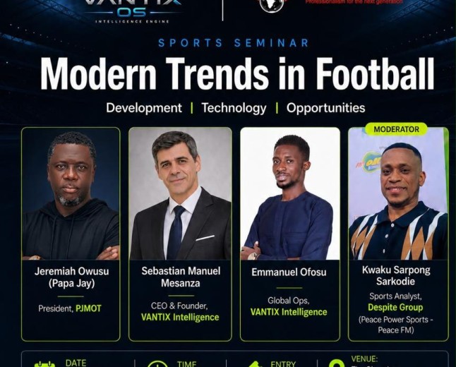 Modern Trends in Football Seminar Set to Inspire Ghana's Football Community